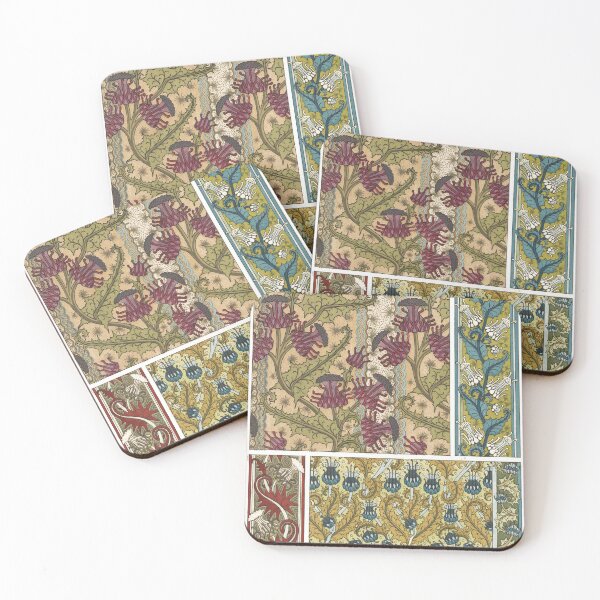 Item preview, Thistle (1896) - Juliette Milesi designed and sold by SALON DES ARTS.