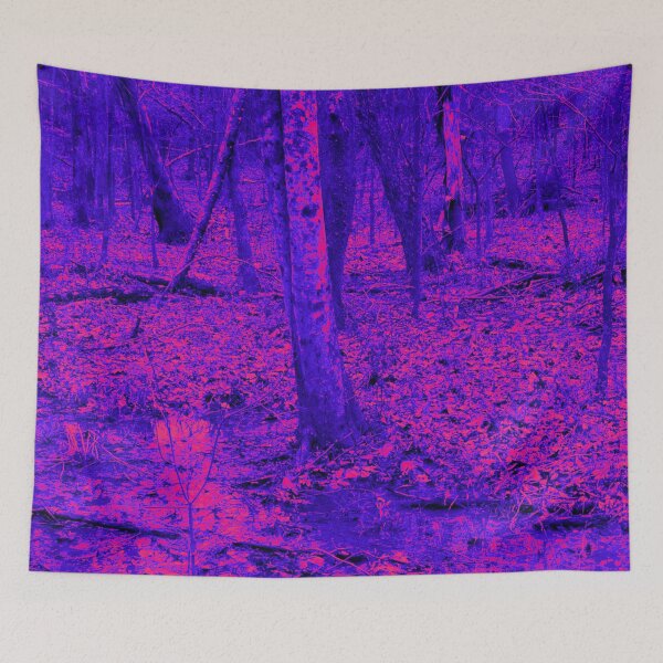 Item preview, wet woods, red & blue designed and sold by dnparker.