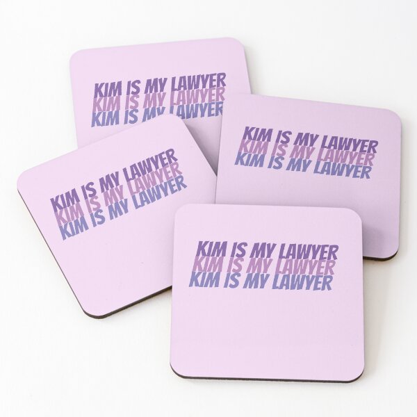 Item preview, KIM IS MY LAWYER 3D designed and sold by chopola-shop.