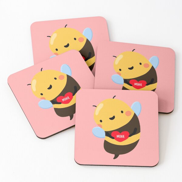 Item preview, Bee Mine Adorable Abeja Sonrojada designed and sold by SofiaSava01.