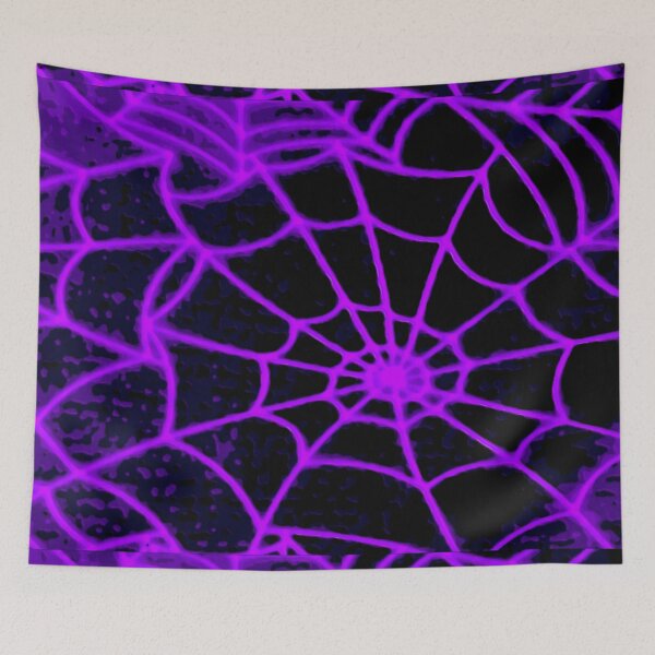 Item preview, Neon Web - Purple designed and sold by DuskWingArts.