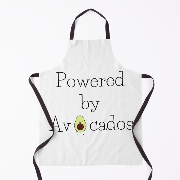 Item preview, Powered by Avocados, Vegan Humor, Funny Vegan, Veggie Humor, Veganuary designed and sold by naturecdesigns.