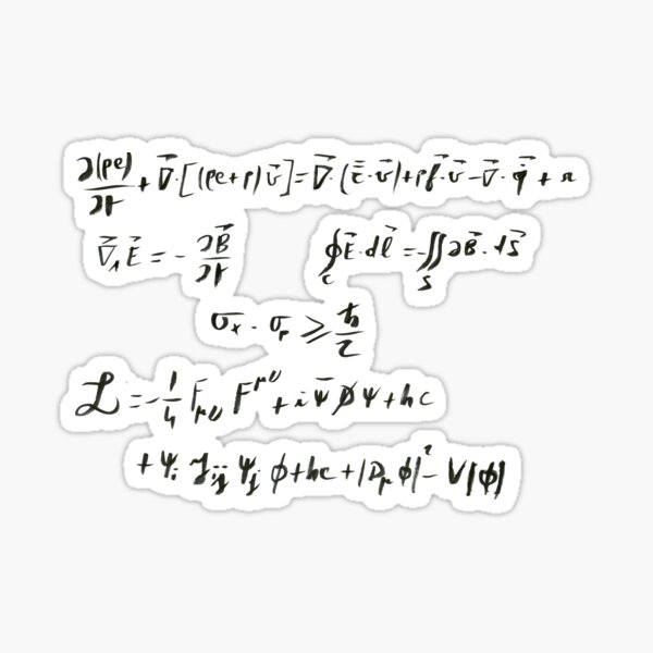 Lagrangian standard model Sticker