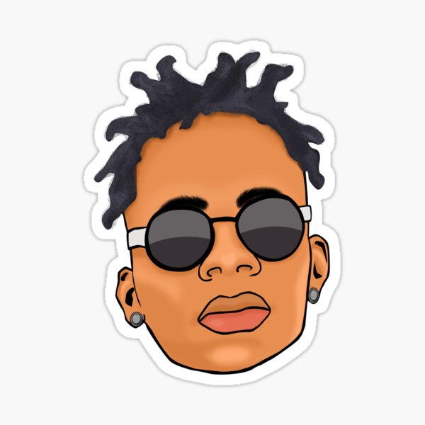 "Head art" Sticker for Sale by mubarakmsani Redbubble