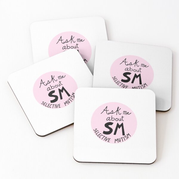 Item preview, Ask Me About Selective Mutism designed and sold by AnxiousDoodler.