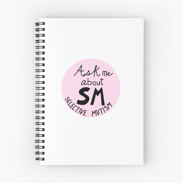 Item preview, Ask Me About Selective Mutism designed and sold by AnxiousDoodler.