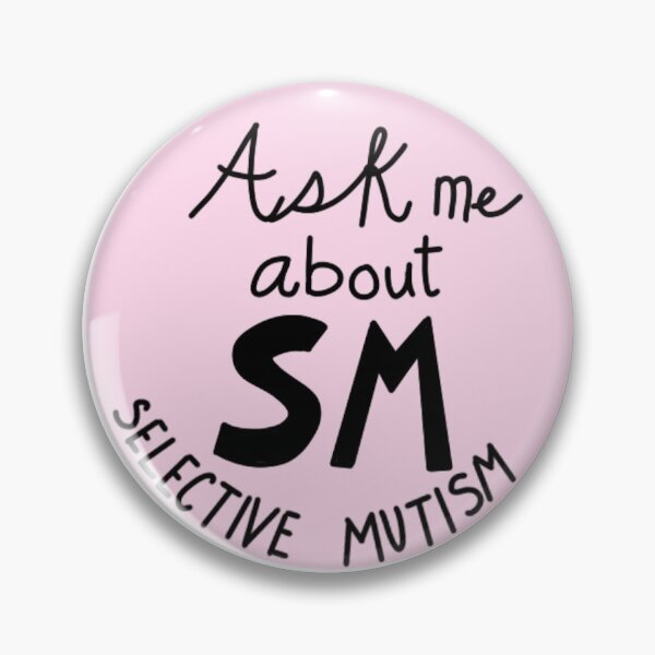 Item preview, Ask Me About Selective Mutism designed and sold by AnxiousDoodler.