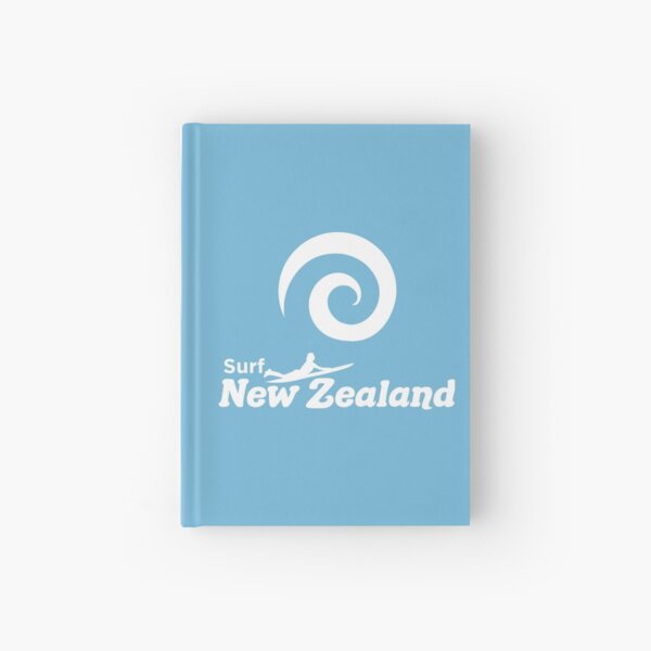 Surf New Zealand Hardcover Journal