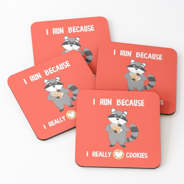 Item preview, I Run Because I Really Like Cookies designed and sold by Mande Arts.
