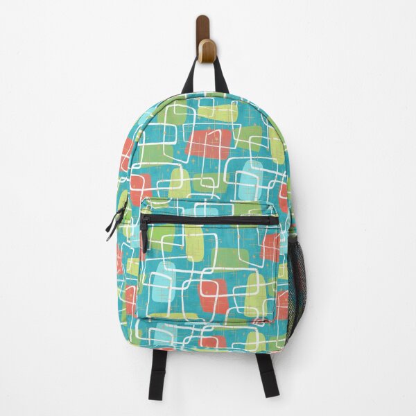 Item preview, Atomic MCM Grid in Surfside designed and sold by Raqilu Designs.