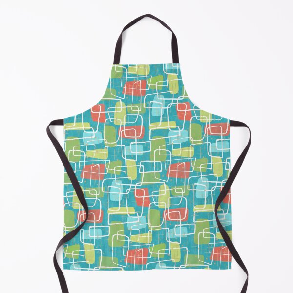 Item preview, Atomic MCM Grid in Surfside designed and sold by Raqilu Designs.