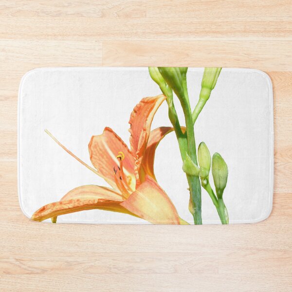 Item preview, daylily on white designed and sold by dnparker.