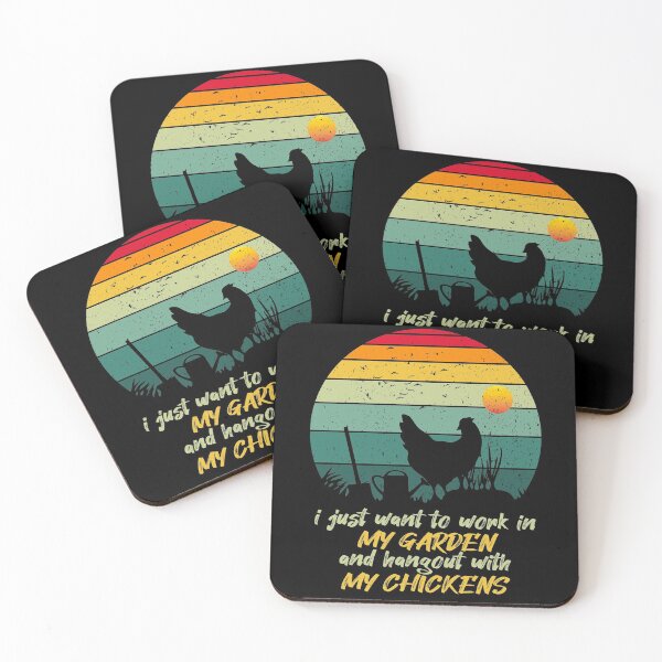 Item preview, i just want to work in my garden and hangout with my chickens designed and sold by LEByasser.