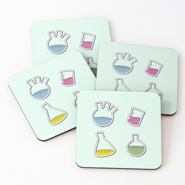 Item preview, Colorful Solutions in Glassware designed and sold by Artsy-Chemist.
