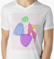 Human Body Men's V-Neck T-Shirt