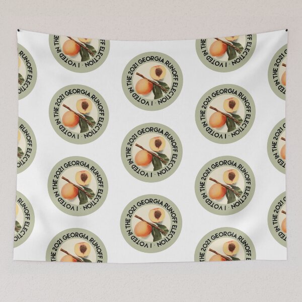Item preview, I voted in the 2021 georgia runoff election [dot, bottom] designed and sold by bellatierra.