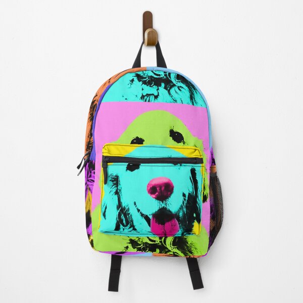 Vista previa del artículo con la obra «Golden Retriever de arte pop», diseñado y vendido por gatonelson6.