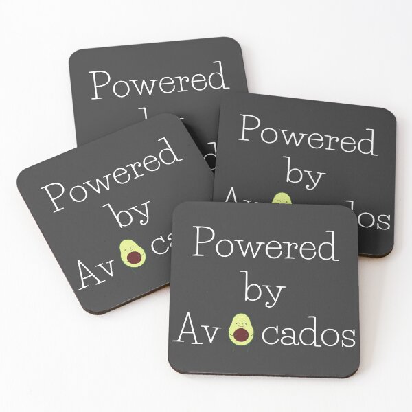 Item preview, Powered by Avocados, Powered by Plants, Funny Vegan, Vegan Humor, Vegetarian Humor, Veganuary designed and sold by naturecdesigns.