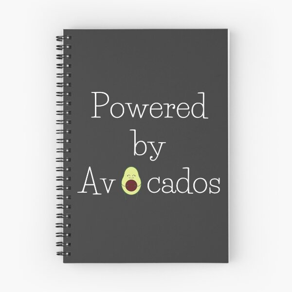 Item preview, Powered by Avocados, Powered by Plants, Funny Vegan, Vegan Humor, Vegetarian Humor, Veganuary designed and sold by naturecdesigns.