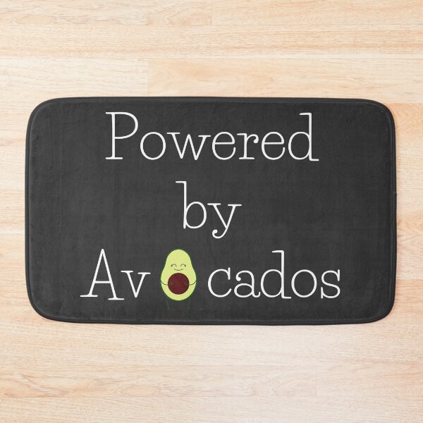 Item preview, Powered by Avocados, Powered by Plants, Funny Vegan, Vegan Humor, Vegetarian Humor, Veganuary designed and sold by naturecdesigns.