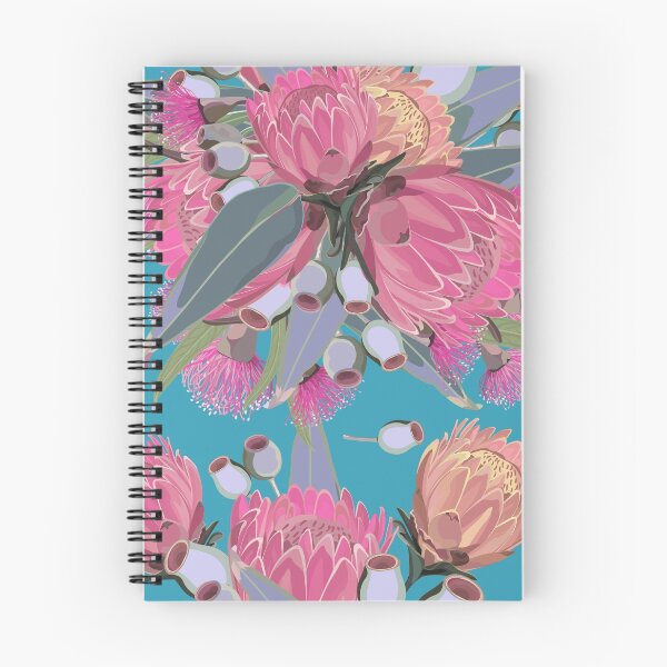 Item preview, Protea & Eucalyptus - Romantic Florals designed and sold by Sketchbook Designs.