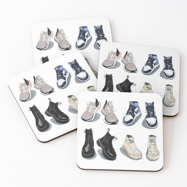 Item preview, Lace-up shoes illustration  designed and sold by Stella Reyes.