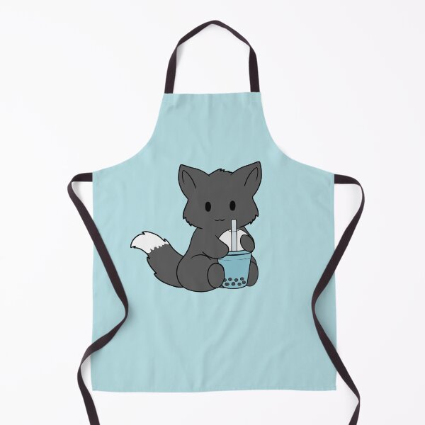 Item preview, Bubble Tea Black Fox designed and sold by BiscuitSnack.