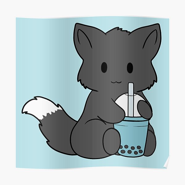 Tea Fox Posters Redbubble