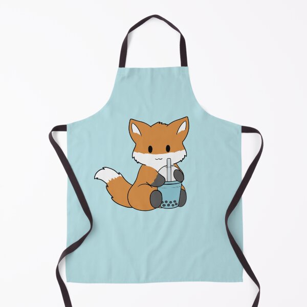 Item preview, Bubble Tea Fox designed and sold by BiscuitSnack.