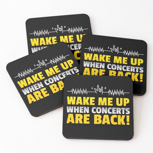 Item preview, Wake Me Up When Concerts Are Back! designed and sold by alancrapopod.