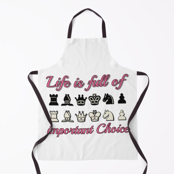 Item preview, LIFE IS FULL OF IMPORTANT CHOICES CHESS designed and sold by Hussain Shirts.