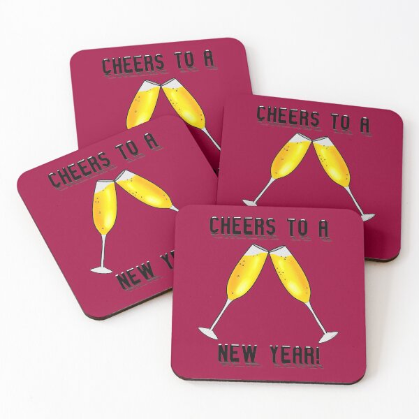 Item preview, Cheers To A New Year  designed and sold by DitzyDonuts.