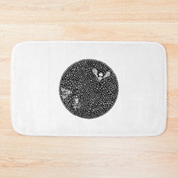 Item preview, Hungry Pollinating Bees designed and sold by AvaRayDoodles.