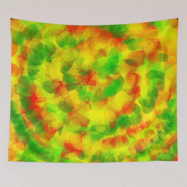 Item preview, Rasta Abstract Vortex designed and sold by funkyvibes.