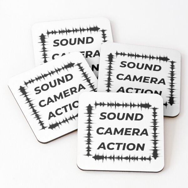 Item preview, Sound Camera Action Audio Wave Square designed and sold by DanLopesMerch.