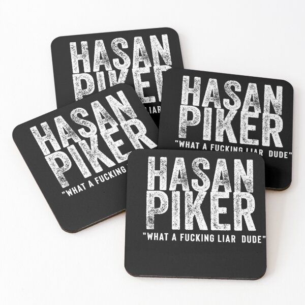 Item preview, Hasan piker " what a Fucking Liar dude " designed and sold by BrokeHustler.