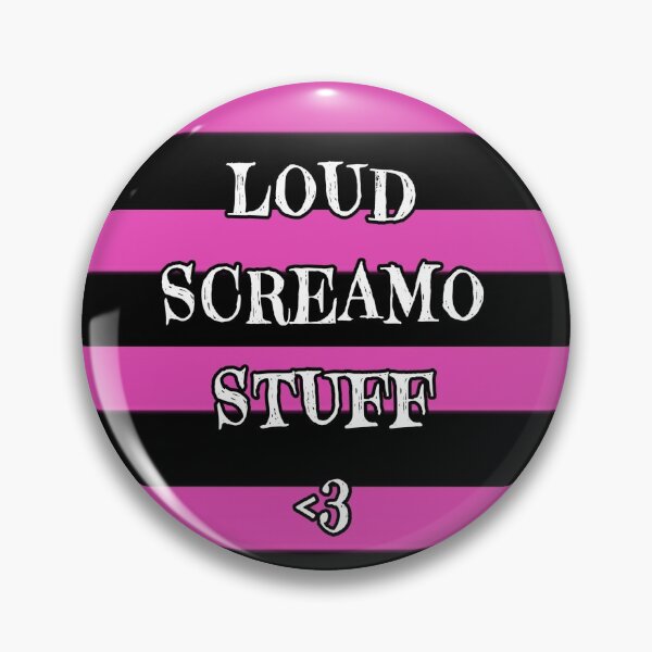 Item preview, Pink and black loud screamo stuff scene stripes designed and sold by D0NN13D1N0.