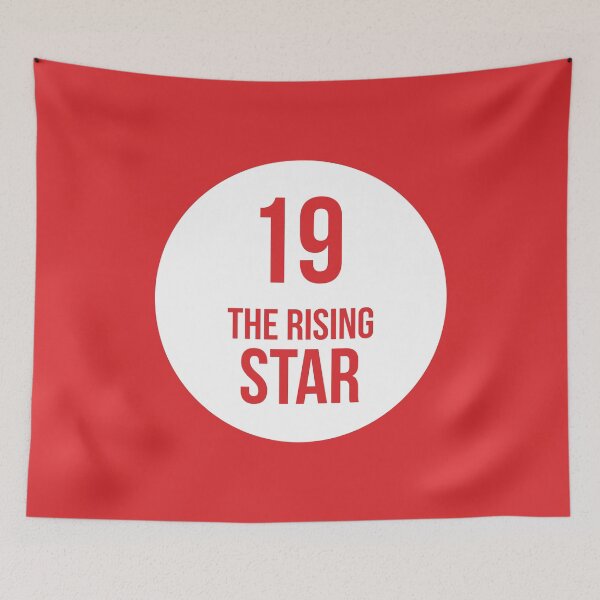 Item preview, 19 - The Rising Star (Red and White) designed and sold by FilipeFerreira.