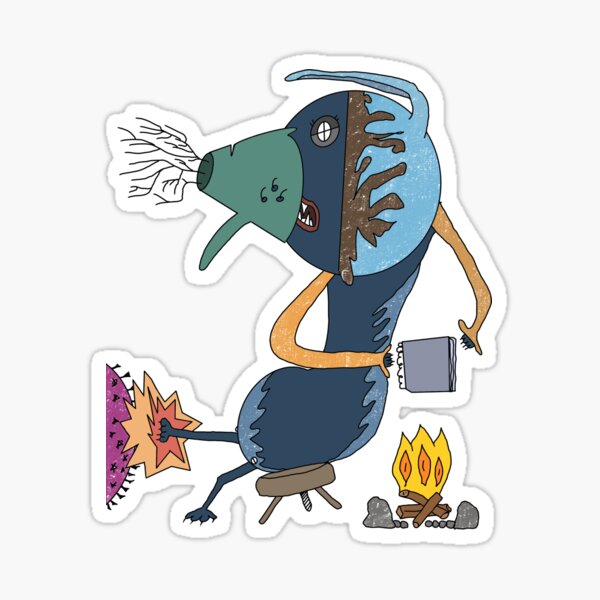 Pandemic Bestiary Series - #01 Protect Sticker