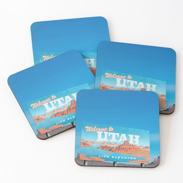 Item preview, Utah, State line  designed and sold by beachfanatic.