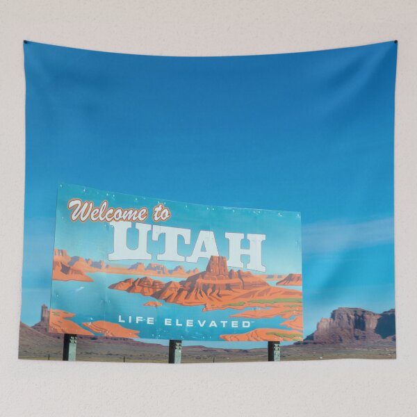Item preview, Utah, State line  designed and sold by beachfanatic.