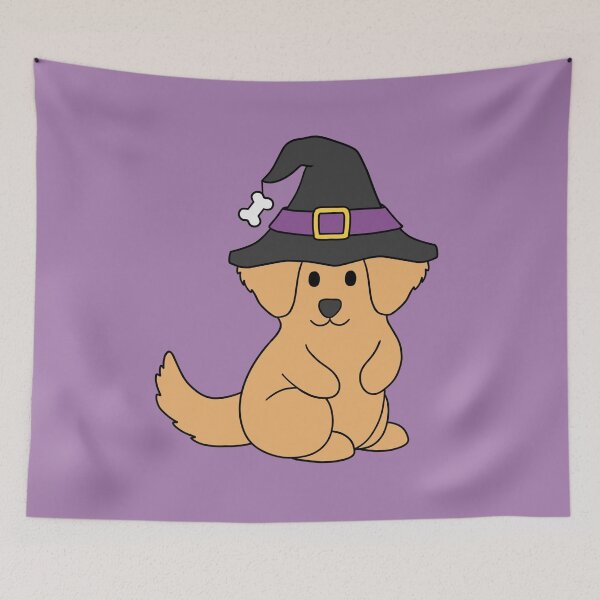 Item preview, Halloween Golden Retriever  designed and sold by BiscuitSnack.