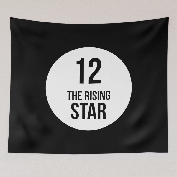 Item preview, 12 - The Rising Star (Black and White) designed and sold by FilipeFerreira.