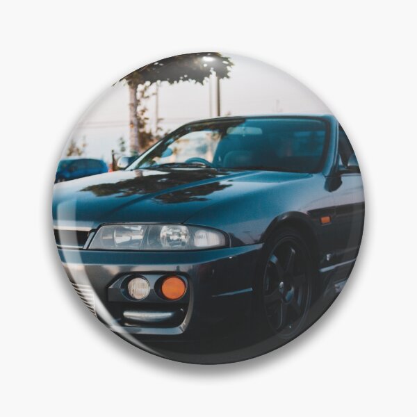 Item preview, grey Nissan skyline gtr at sunset designed and sold by erikallen920.