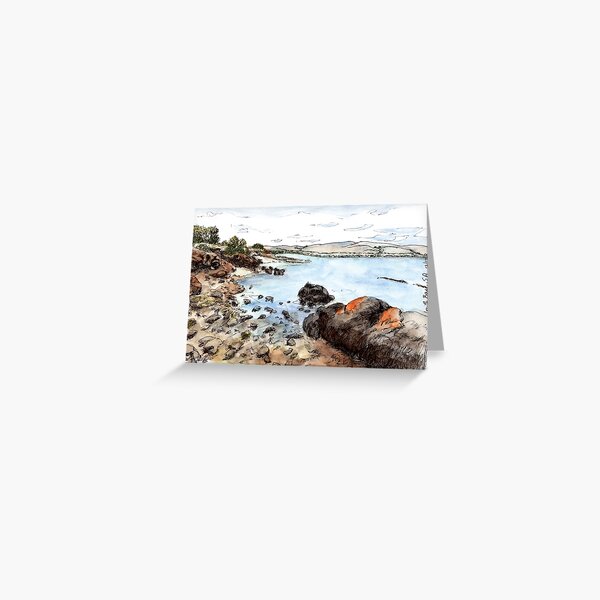 Australian Scene - Louth Bay, SA, Aus Greeting Card