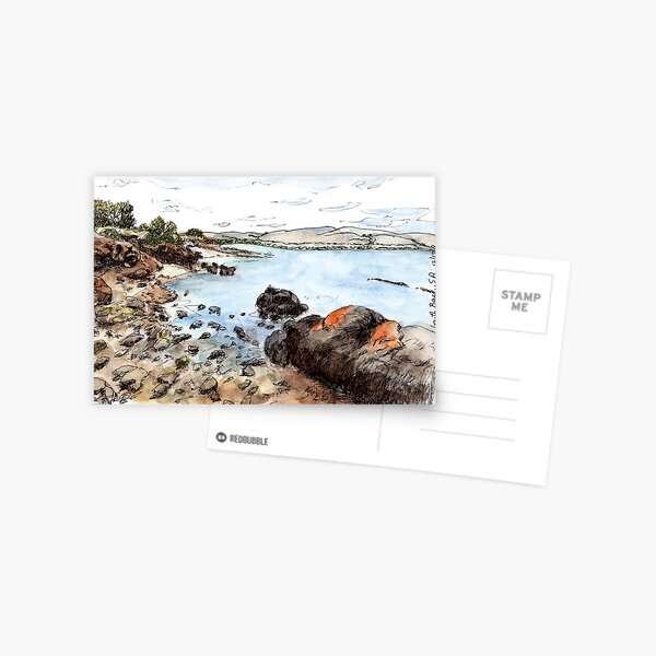 Australian Scene - Louth Bay, SA, Aus Postcard