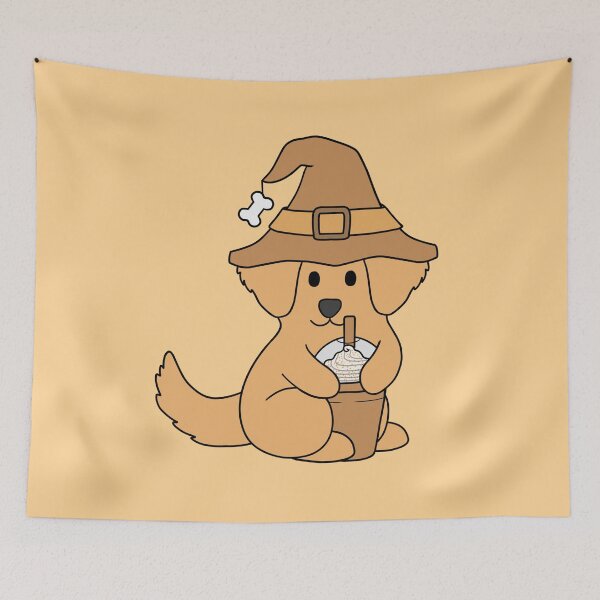 Item preview, Pumpkin Spice Golden Retriever  designed and sold by BiscuitSnack.