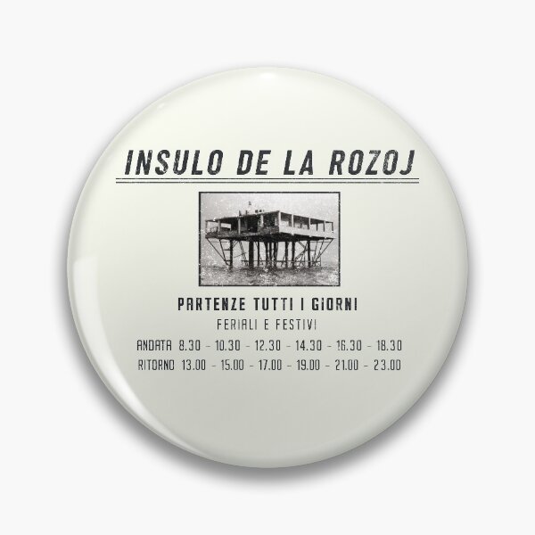 Item preview, Insulo de la Rozoj - Rose Island - Departures Every Day designed and sold by rhserra.