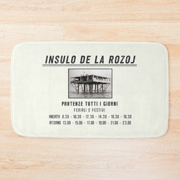 Item preview, Insulo de la Rozoj - Rose Island - Departures Every Day designed and sold by rhserra.