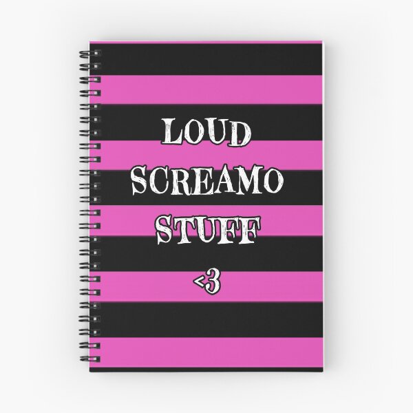 Item preview, Pink and black loud screamo stuff scene stripes designed and sold by D0NN13D1N0.
